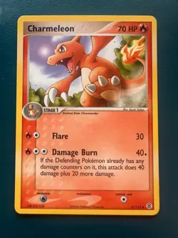 Charmeleon 31/112 FireRed & LeafGreen Pokemon Card - Image 1