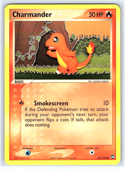 Charmander 48/108 Power Keepers NM or LP Pokemon Card - Image 1