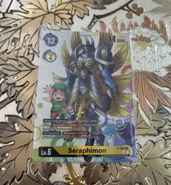 Digimon Card Game Seraphimon Foil P-054 Promo - Image 1