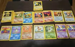 Pokemon TCG Vintage Wotc Bulk Lot around 100 cards all Wotc Sets Look Read - Image 1