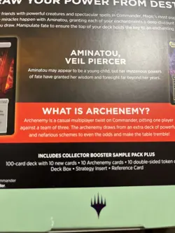 Magic The Gathering Duskmourn House of Horror Miracle Worker Commander Deck - Image 4