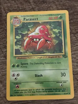 Pokemon TCG Jungle Mankey 55/64 Exeggcute 52/64 Parasect Cubone Jigglypuff Lot 5 - Image 4