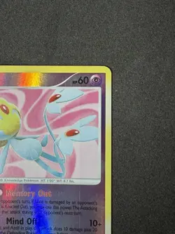 Pokemon Card Uxie #18/123 – D&P - Mysterious Treasures – Rare – Reverse Holo - Image 4