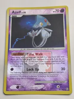 Azelf Leauge Promo Reverse Holo Pokemon NM 19/146 - Image 1