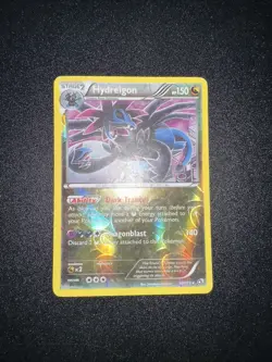 Pokemon TCG Hydreigon 99/113 Legendary Treasures Reverse Holo Rare MP - Image 1