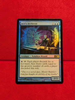 Jace's Archivist Core Set 2012 (M12) Foil NM - Image 1