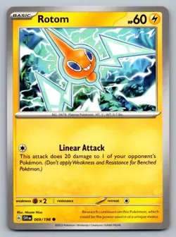Pokemon TCG SV01: Scarlet & Violet Base Set Rotom 069/198 - Image 1