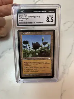 MTG Lotus Vale Graded CGC 8.5 Magic The Gathering - Image 1