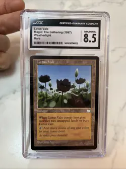 MTG Lotus Vale Graded CGC 8.5 Magic The Gathering - Image 2