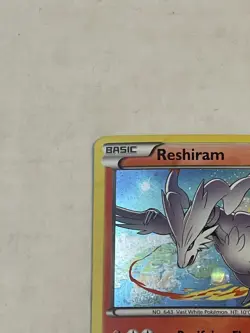 Pokemon TCG Reshiram 17/116 Plasma Freeze Holo Rare 2013 LP - Image 4