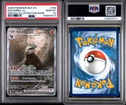 2025 Pokemon Excadrill ex #168 Special Illustration Rare PSA 10 Gem Mint - Image 3