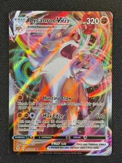 Lycanroc VMAX 092/203 - Pokemon Sword & Shield Evolving Skies Ultra Rare NM🔥🔥 - Image 1