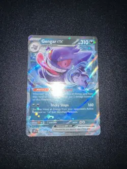Pokemon TCG Gengar ex 104/162 Temporal Forces Ultra Rare NM - Image 1