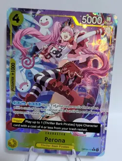 ONE PIECE TCG CARD Perona - OP14-111 Alternate Art The Azure Sea's Seven OP14 - Image 1