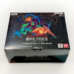 One Piece OP06 Wings Of The Captain Booster Box Sealed English - Image 1