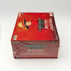 One Piece Card Game - Carrying On His Will - OP13 Booster Box - In Hand - Image 2