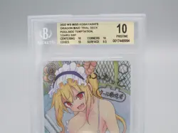 Pristine 10 2022 WS Miss Kobayashi's Dragon Maid Trial Deck Poolside Temptation - Image 2
