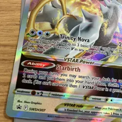 Arceus VSTAR SWSH307 SWSH Black Star Promo Pokemon Card Near Mint - Image 2
