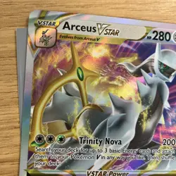 Arceus VSTAR SWSH307 SWSH Black Star Promo Pokemon Card Near Mint - Image 5
