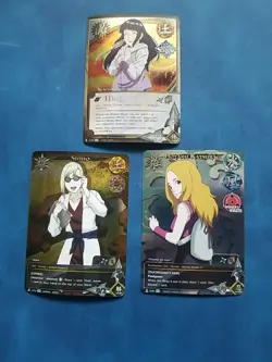 Naruto CCG - 3 Card promo Lot - Image 1