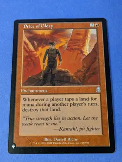 MTG Magic: The List: Price of Glory #214/350 Uncommon - LP - Image 1