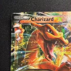 Pokemon Charizard EX 12/106 Flashfire Ultra Rare Holo Dragon Card English 2014 - Image 4