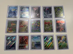 Pokemon Cards Illustrator Rare (IR) Lot Of 15 - Image 1