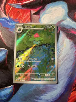 Pokemon TCG Ivysaur Scarlet & Violet 151 IR #167/165 - Image 1