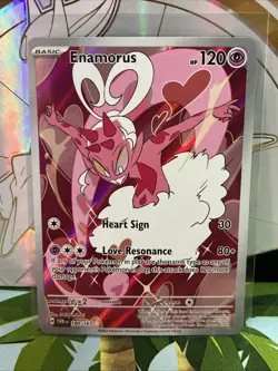 Pokemon Enamorus 180/167 Sv06: Twilight Masquerade Illustration Rare Holo - Image 1