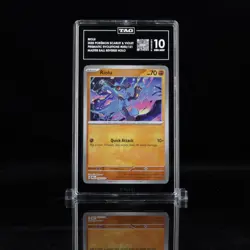 Pokemon TCG Riolu Master Ball Pattern Holo 050/131 Prismatic Evolutions TAG 10 - Image 1