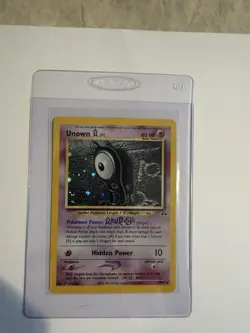 Pokemon Unown [A] 14/75 Neo Discovery Holo Rare Unlimited 40 HP English 2001 - Image 1
