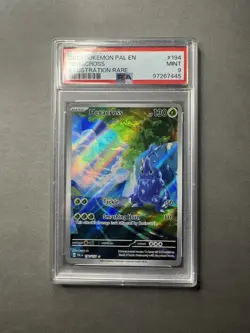 Pokemon TCG Heracross #194 Paldea Evolved PAL EN Illustration Rare PSA 9 - Image 1