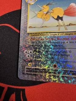 2002 Pokemon Legendary Collection Dodrio Reverse Holo #41/110 Print Line! - Image 4