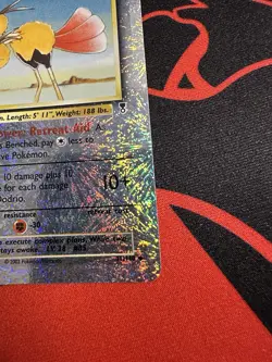 2002 Pokemon Legendary Collection Dodrio Reverse Holo #41/110 Print Line! - Image 5