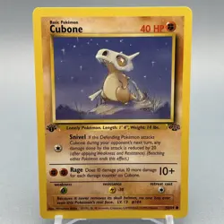 Cubone 50/64 - Jungle - 1st Edition - Pokemon TCG - Image 2