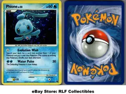 2008 Pokemon, D&P Majestic Dawn, #12/100 Phione Lv. 23, Holo Rare - Image 1