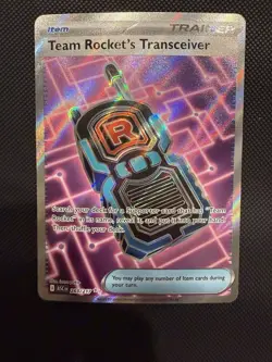 Team Rocket's Transceiver 263/217 Mega Evolution Ascended Heroes Pokemon TCG - Image 1
