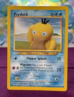 Pokemon TCG; Psyduck 79/105 - Neo Destiny - Regular LP - Image 1