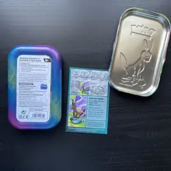 Pokemon Prismatic Evolutions Collectible Art mini Tin & Insert Umbreon - Image 2