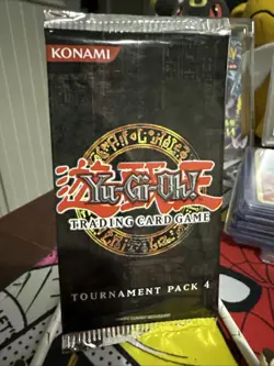 Vintage YuGiOh Tournament Pack 4 Booster Pack Factory Sealed OTP04 TP4 - Image 1