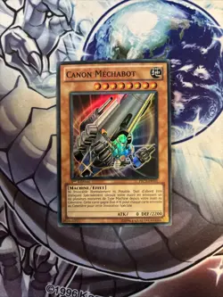 (He) Yugioh Machina Cannon PRC1-FR011 French Super Rare 1st Ed VLP - Image 1