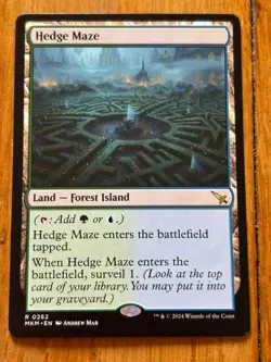 Hedge Maze - Murders at Karlov Manor - MTG - 0262 - Image 1