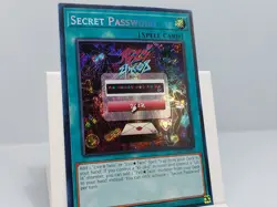Secret Password RA04-EN095 Secret Rare 1st Edition Yugioh - Image 1