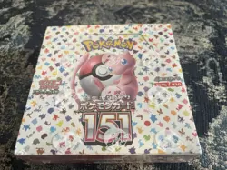 Pokemon Card Game 151 Booster Box sv2a Japanese Sealed Pokemon TCG Box - Image 1