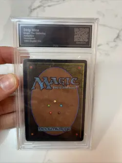 MTG Strip Mine Antiquities Graded PCG 3 Magic The Gathering - Image 4