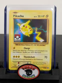 Pokemon Card 2016 PIKACHU Holo XY202 League Black Star Promo XY Evolutions NM - Image 1