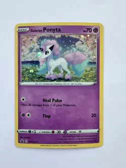 Galarian Ponyta Pokemon TCG SWSH013 SWSH: Sword & Shield Promo Cards Holo NM - Image 1