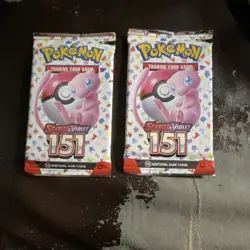 Pokemon Scarlet & Violet 151 Booster Packs 2x Mew 10 Cards Each English - Image 1