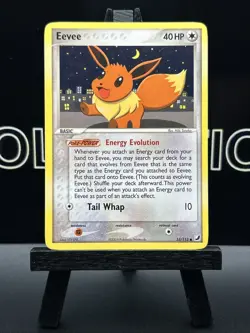 Pokemon TCG Unseen Forces Eevee Card 2005 Common Regular Card 55/115 LP - Image 2