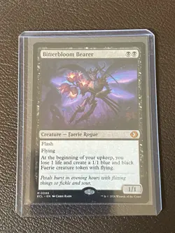 Mtg Bitterbloom Bearer Lorwyn Eclipsed Unplayed NM ECL 0088 Mythic - Image 3